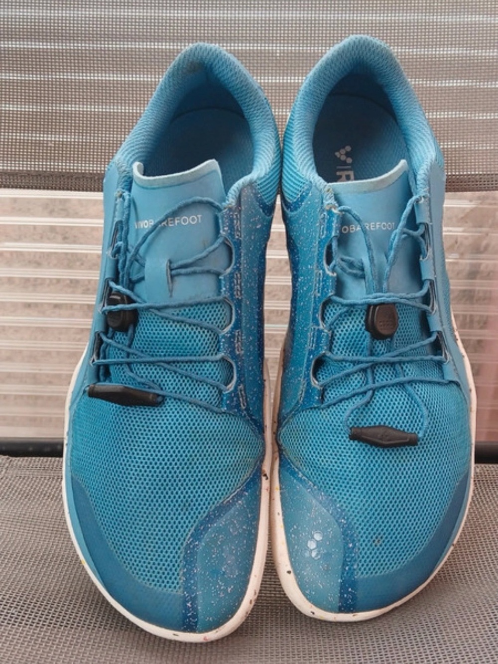 Vivo Barefoot Primus Trail II FG 40 Turquoise Lace-Up Sneakers